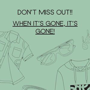 When It's Gone, It's Gone!